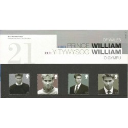 Wielka Brytania 2003, Książę William ** Folder z czystymi znaczkami