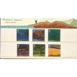 Wielka Brytania 2004, Turystyka. Irlandia Północna ** Folder z czystymi znaczkami