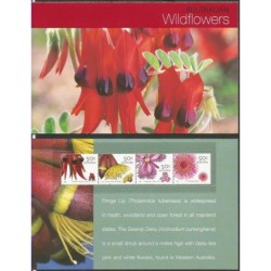 Australia 2005, Kwiaty ** W okolicznościowym folderze