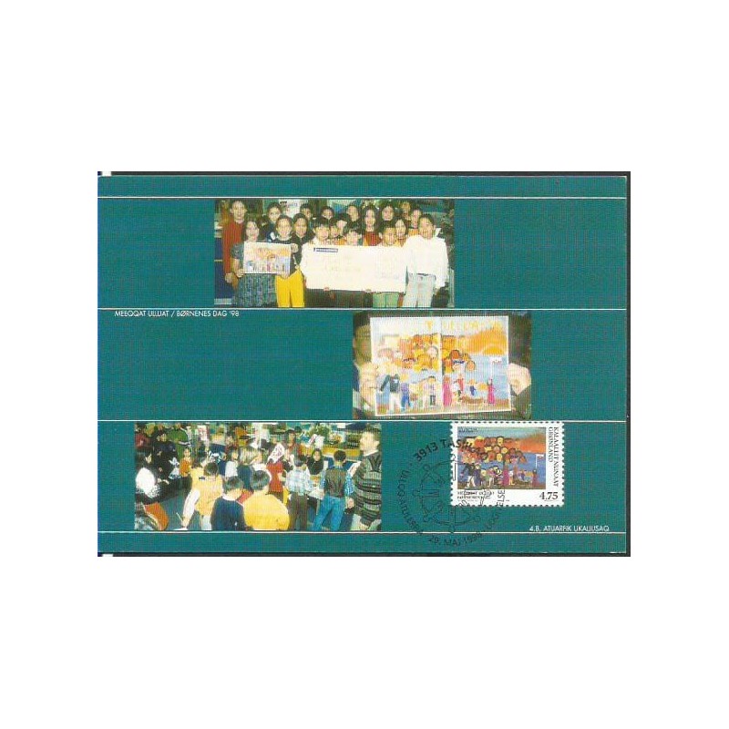 Grenlandia 1998, EUROPA CEPT. Karty maksimum