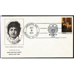 USA 1976, AMPOLPEX, H. Modrzejewska. Buffalo