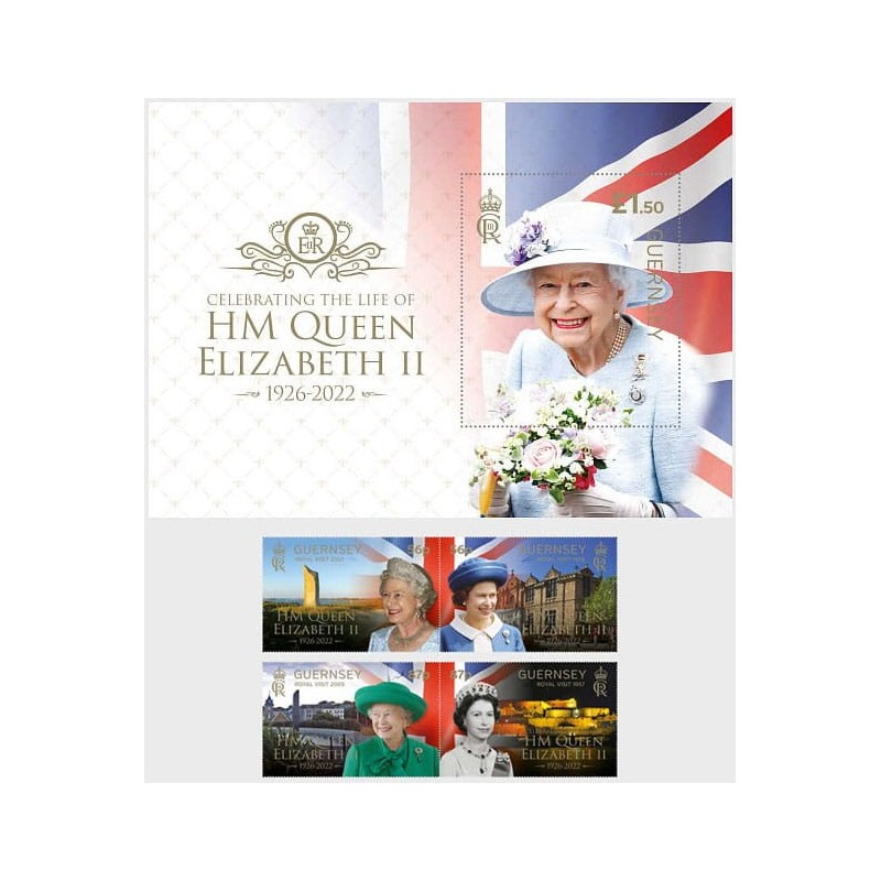 Guernsey 2023, Królowa Elżbieta II **