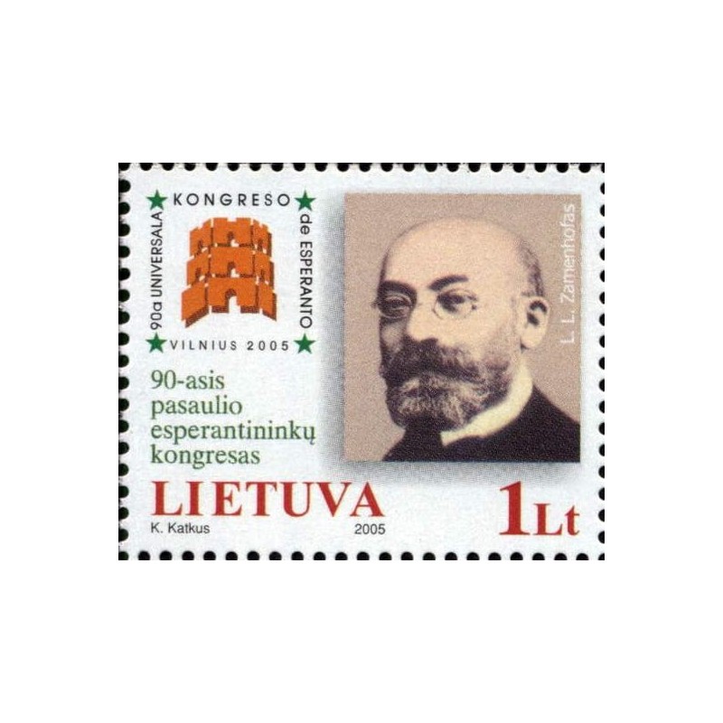 Litwa 2005, Ludwik Zamenhof, esperanto **
