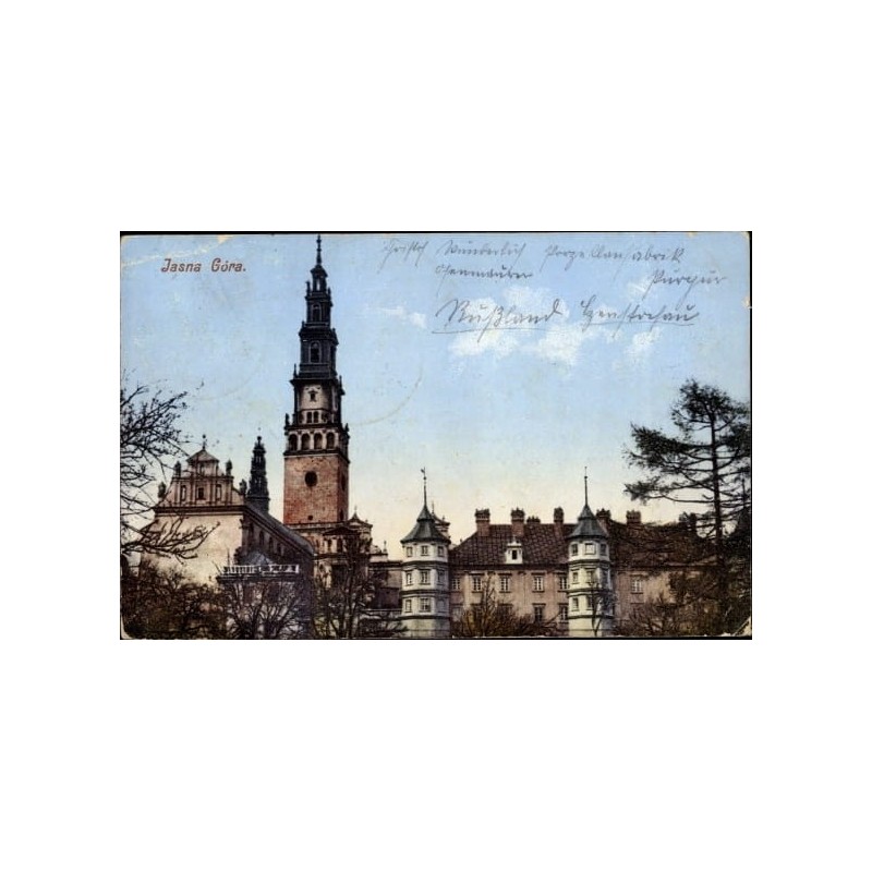 Częstochowa, klasztor. Obieg 1911