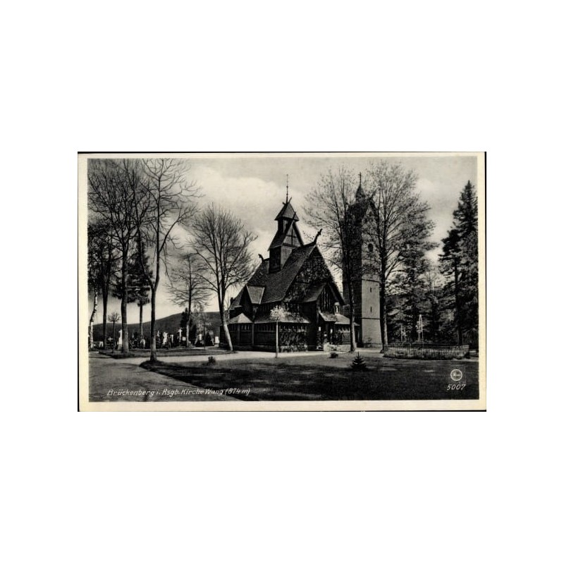 Karpacz, kościół Wang. Obieg 1941