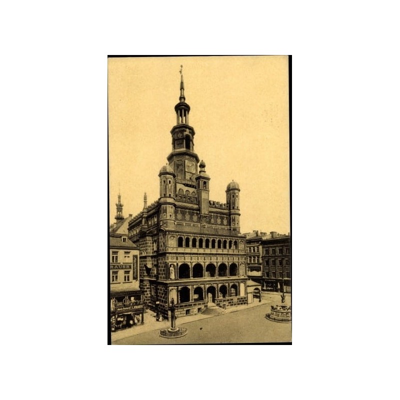 Poznań, Ratusz. Obieg 1914