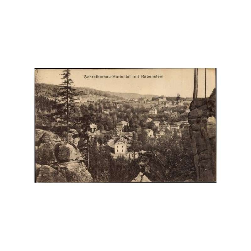 Szklarska Poręba, panorama. Obieg 1920