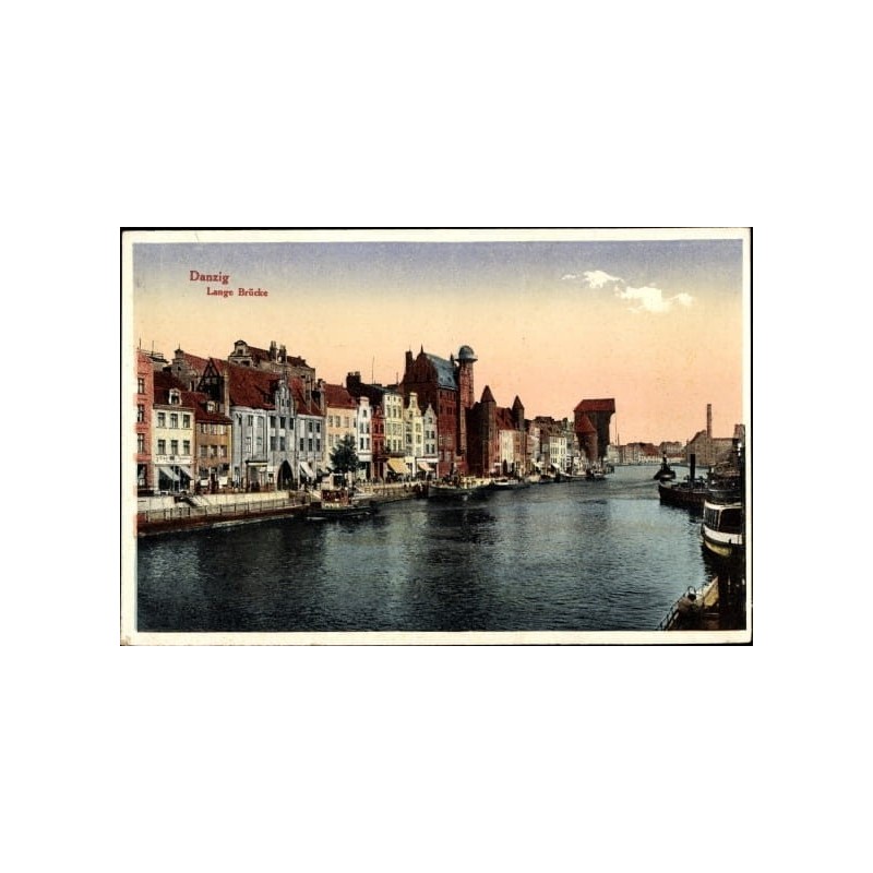 Gdańsk, nabrzeże, Żuraw. Bez obiegu