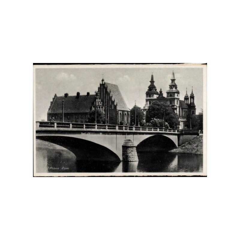 Poznań, katedra, most. Bez obiegu