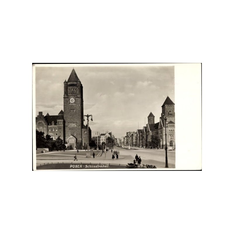 Poznań, zamek cesarski. Obieg 1942