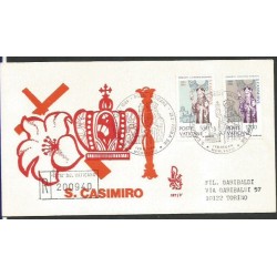 Watykan 1984, Święty Kazimierz. FDC polecone