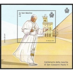 San Marino 2020, Papież Jan Paweł II **