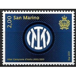 San Marino 2021, Piłka nożna, Inter Mediolan, mistrz Włoch **
