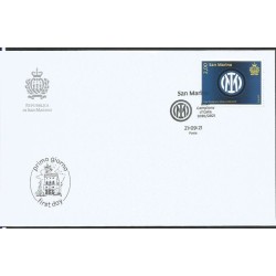 San Marino 2021, Piłka nożna, Inter Mediolan, mistrz Włoch. FDC