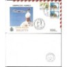 Watykan 1990, Papież Jan Paweł II, Malta. Lot