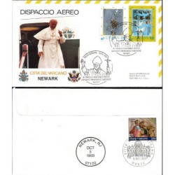 Watykan 1995, Papież Jan Paweł II, USA. Lot