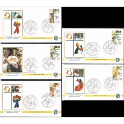 Watykan 2000, Papież Jan Paweł II, Światowe Dni Młodzieży. 5 FDC