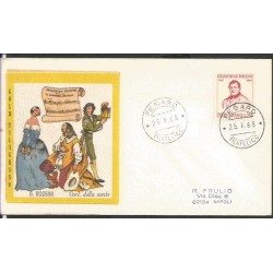 Włochy 1968, G. Rossini, muzyka, opera. FDC