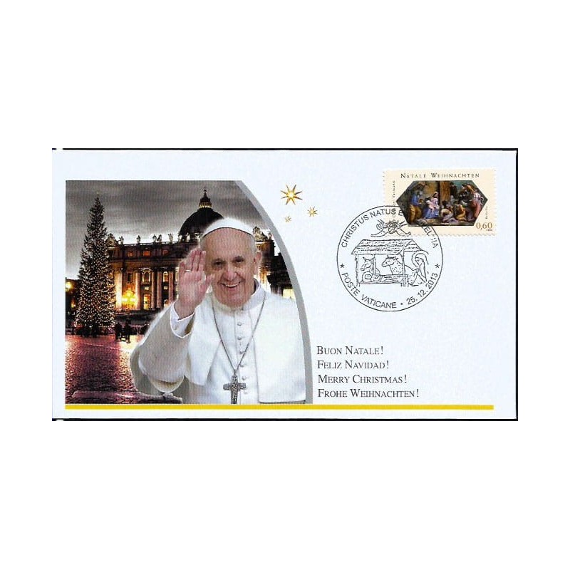 Watykan 2013, Papież Franciszek, Boże Narodzenie. Datownik