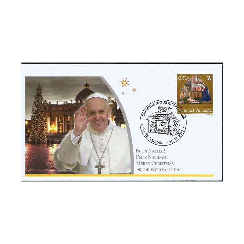 Watykan 2013, Papież Franciszek, Boże Narodzenie. Datownik