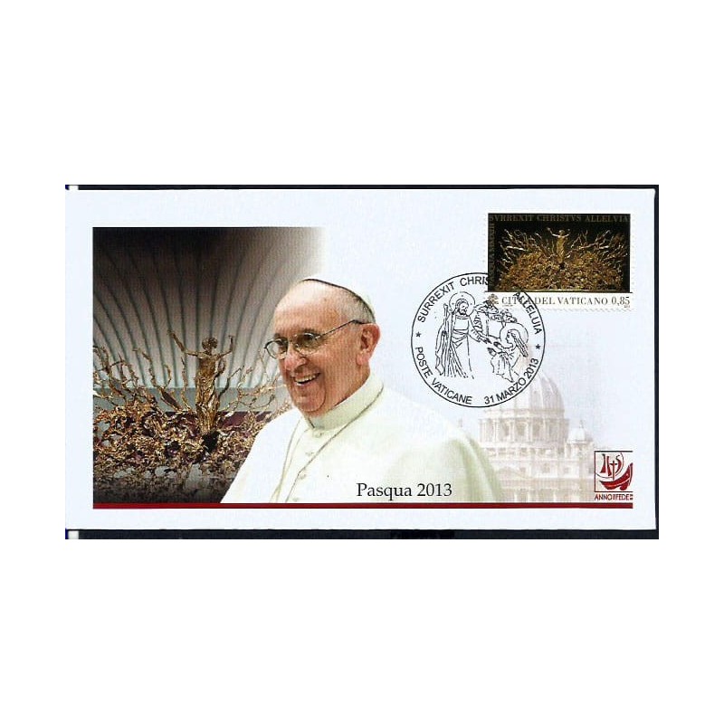 Watykan 2013, Papież Franciszek, Wielkanoc. Datownik