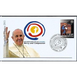 Watykan 2015, Papież Franciszek, Filipiny, pielgrzymka. Datownik