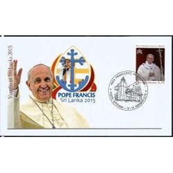 Watykan 2015, Papież Franciszek, Sri Lanka, pielgrzymka. Datownik