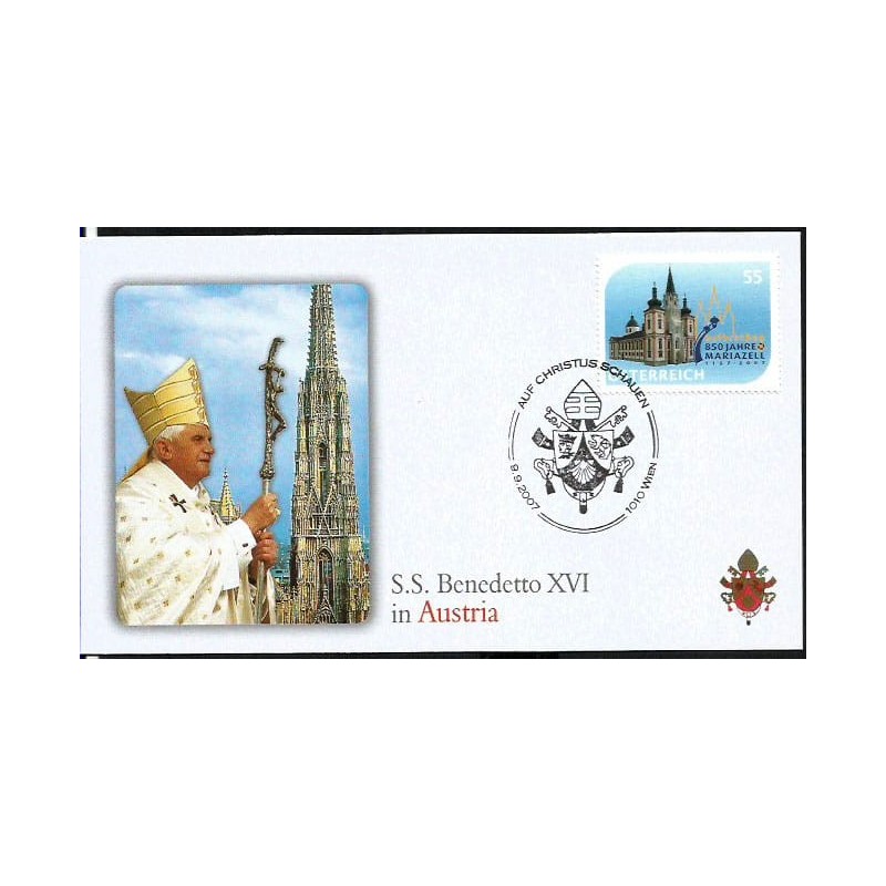 Austria 2007, Papież Benedykt XVI. Datownik