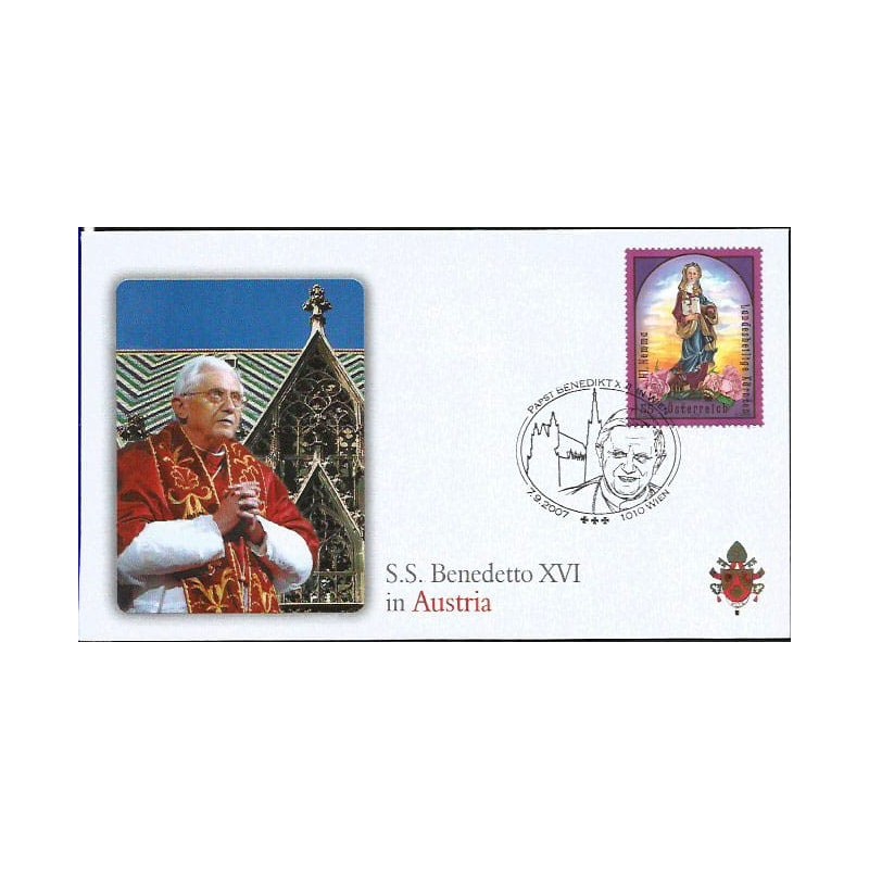 Austria 2007, Papież Benedykt XVI. Datownik