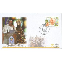 Brazylia 2013, Papież Franciszek. FDC