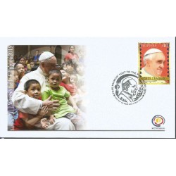 Filipiny 2015, Papież Franciszek. FDC