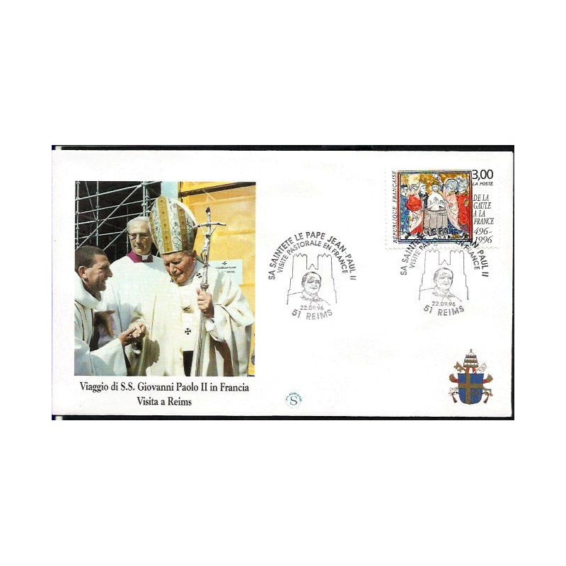 Francja 1996, Papież Jan Paweł II. Reims