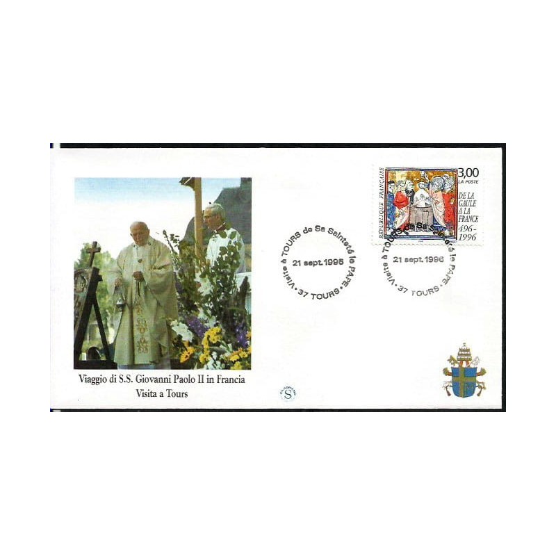 Francja 1996, Papież Jan Paweł II. Tours