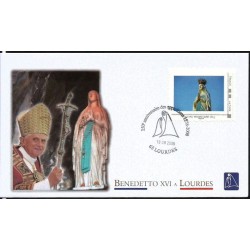 Francja 2008, Papież Benedykt XVI. Sanktuarium Lourdes