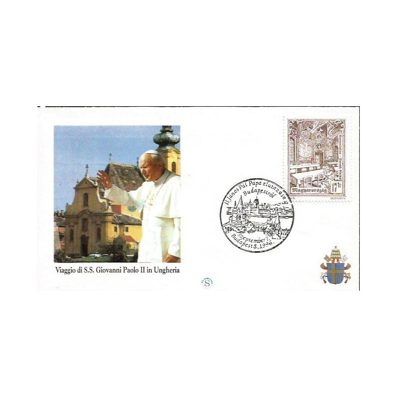 Węgry 1996, Papież Jan Paweł II. Budapeszt
