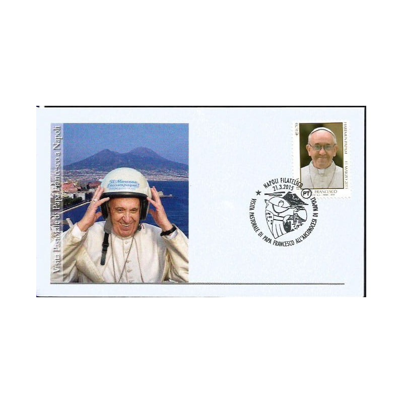 Włochy 2015, Papież Franciszek. Neapol