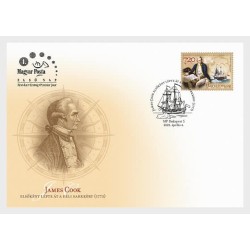 Węgry 2023, James Cook, Antarktyda. FDC