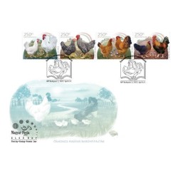 Węgry 2023, Ptaki hodowlane, drób. FDC