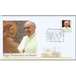Watykan 2013, Papież Franciszek, święty Franciszek z Asyżu. Datownik