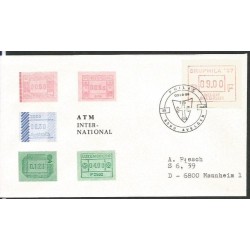 Belgia 1988, Znaczki z automatu. Avelgem