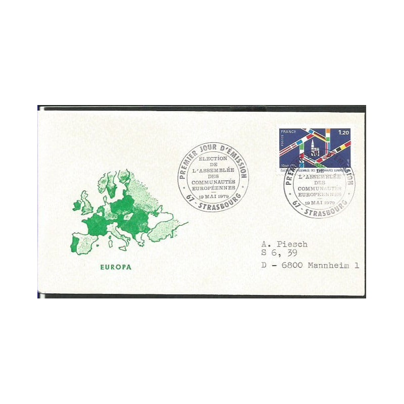 Francja 1979, Unia Europejska, wybory do euro parlamentu. FDC