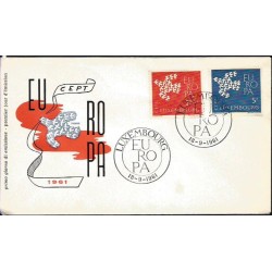 Luksemburg 1961, EUROPA CEPT. FDC