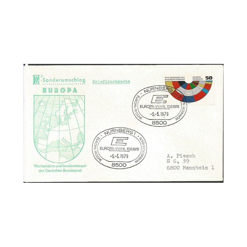 Niemcy 1979, Unia Europejska, wybory do euro parlamentu. FDC