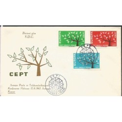 Turcja 1962, EUROPA CEPT. FDC