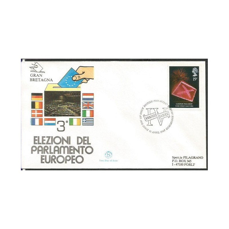 Wielka Brytania 1989, Unia Europejska, wybory do euro parlamentu. FDC