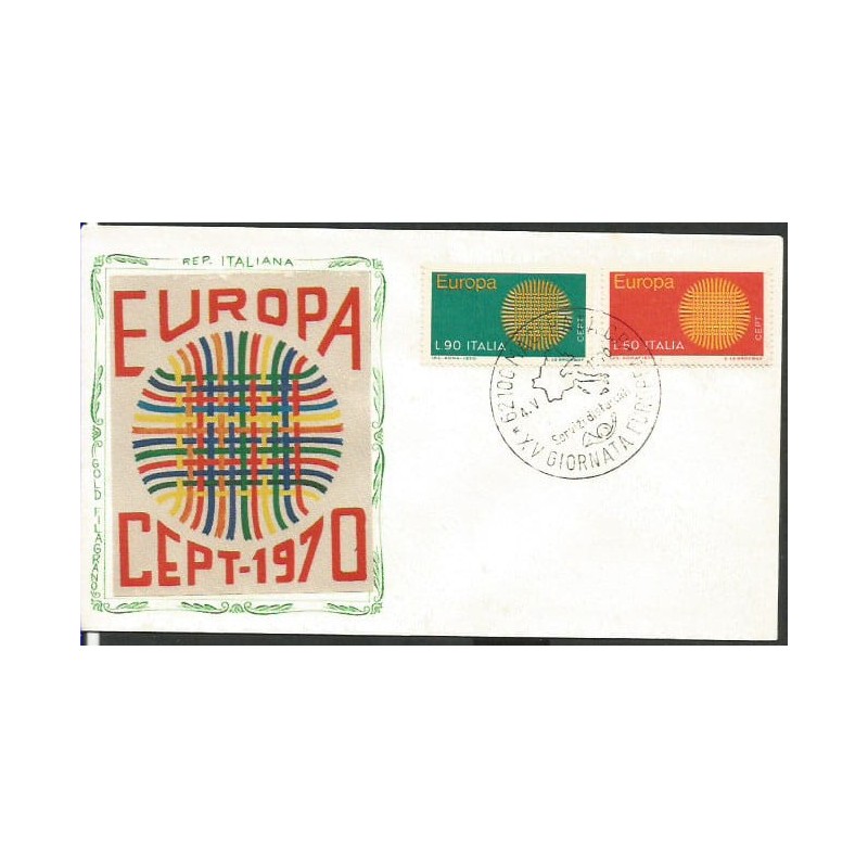 Włochy 1970, EUROPA CEPT. FDC