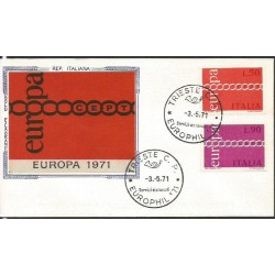 Włochy 1971, EUROPA CEPT. FDC