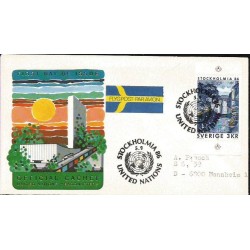 Szwecja 1986, ONZ. Cz. SŁANIA. Sztokholm