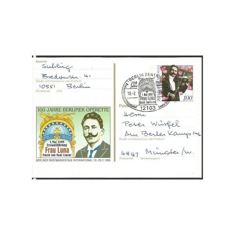 Niemcy 1999, Operetka, opera, Paul Lincke. Berlin
