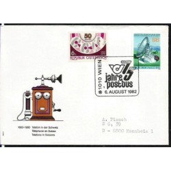Austria 1982, Autobus pocztowy, 75 lat. Wiedeń